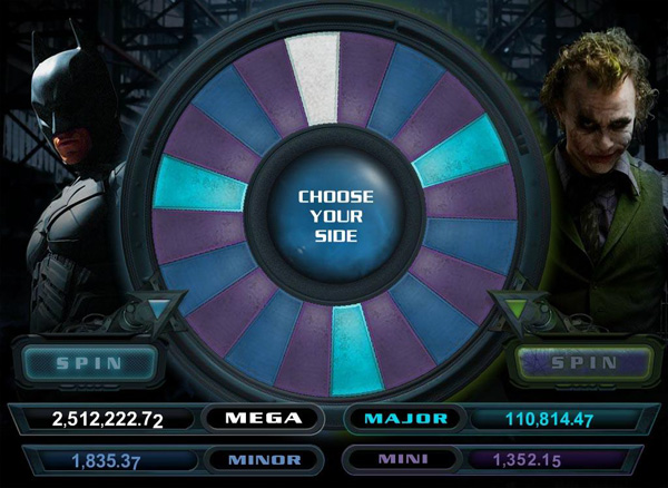 Batman Slot - Bonus Wheel