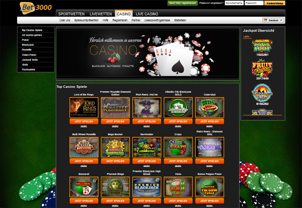 Bet3000 Casino