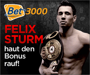 Bet3000 - Sponsor von Felix Sturm