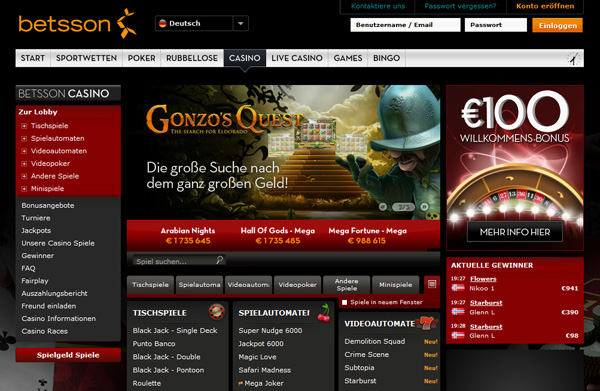 Betsson Casino