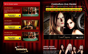 Casino Euro - Live Spiele