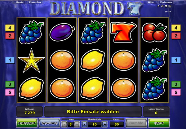 Diamond 7 Spielautomat