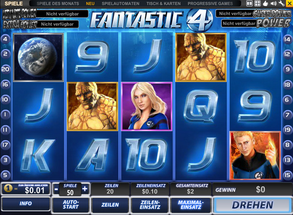 Fantastic Four Spielautomat