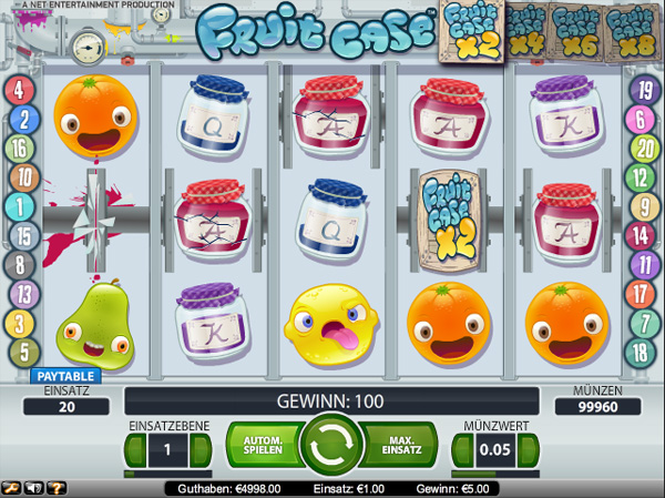 Fruit Case Slot - Free-Fall