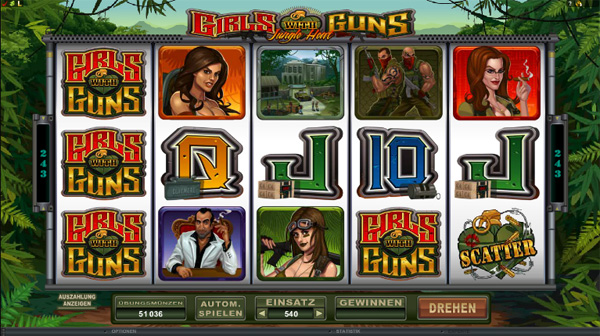 Girls with Guns Jungle Heat Slot