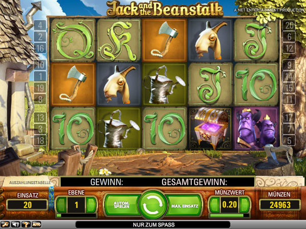 Jack and the Beanstalk Slot