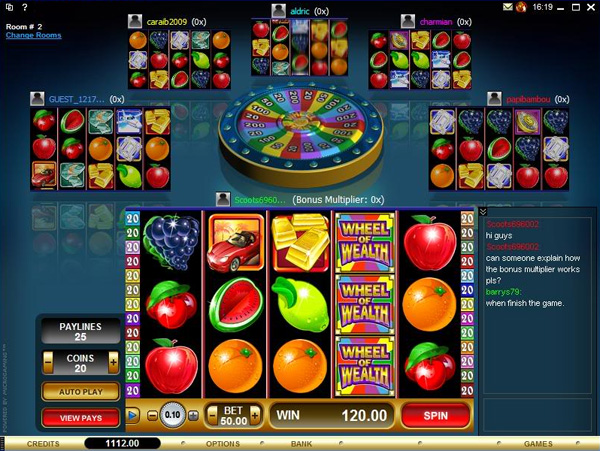 Multiplayer Wheel Of Wealth Spielautomat