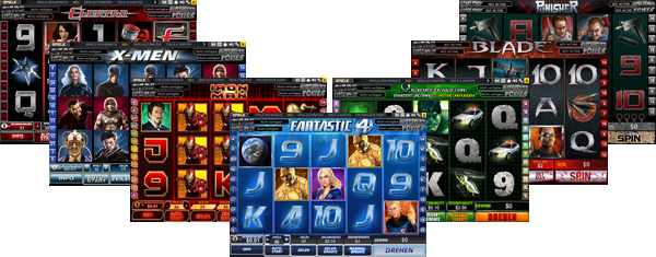 Playtech Marvel Spielautomaten