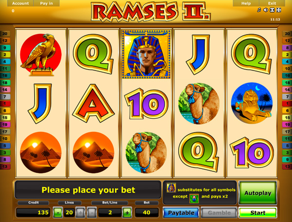 Ramses 2 Slot