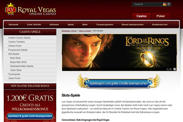 Royal Vegas Online Casino