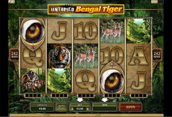 Untamed Bengal Tiger Slot