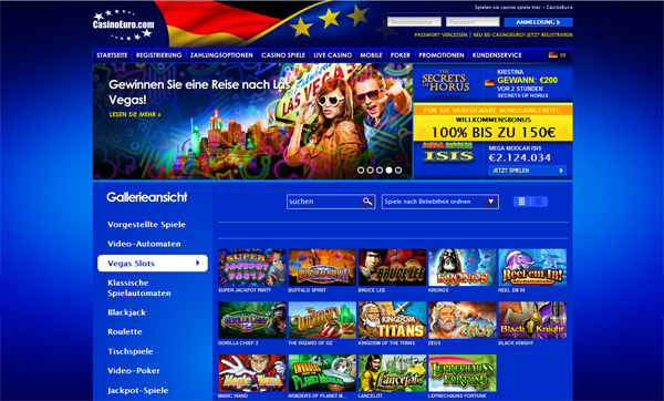 Vegas Slots beim CasinoEuro