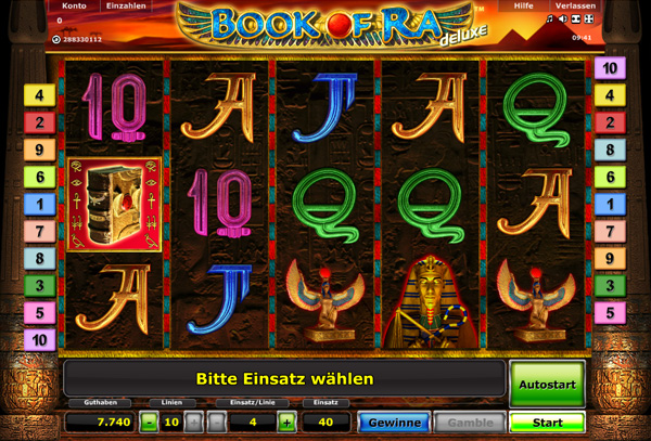 Book of  Ra Deluxe online spielen