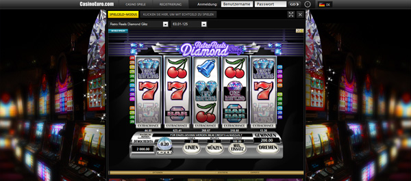 Retro Reels Diamond Glitz Slot