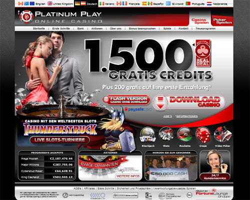 Platinum Play Online Casino