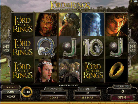 Herr der Ringe Slot