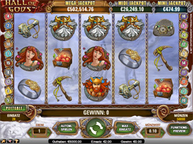 Hall of Gods Slot hier spielen