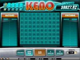 Gratis Online Keno