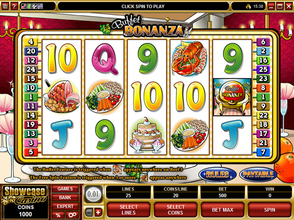 Spielautomat Buffet Bonanza Screenshot