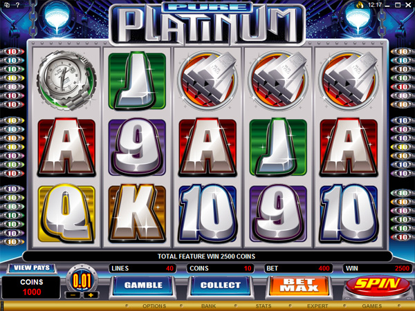 Video Slot Pure Platinum